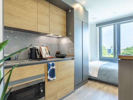 Silver Skyline Studio room type